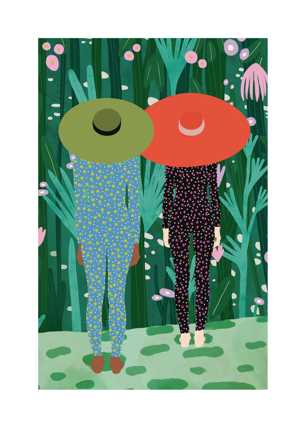 Jungle Pijamas - Unframed art print