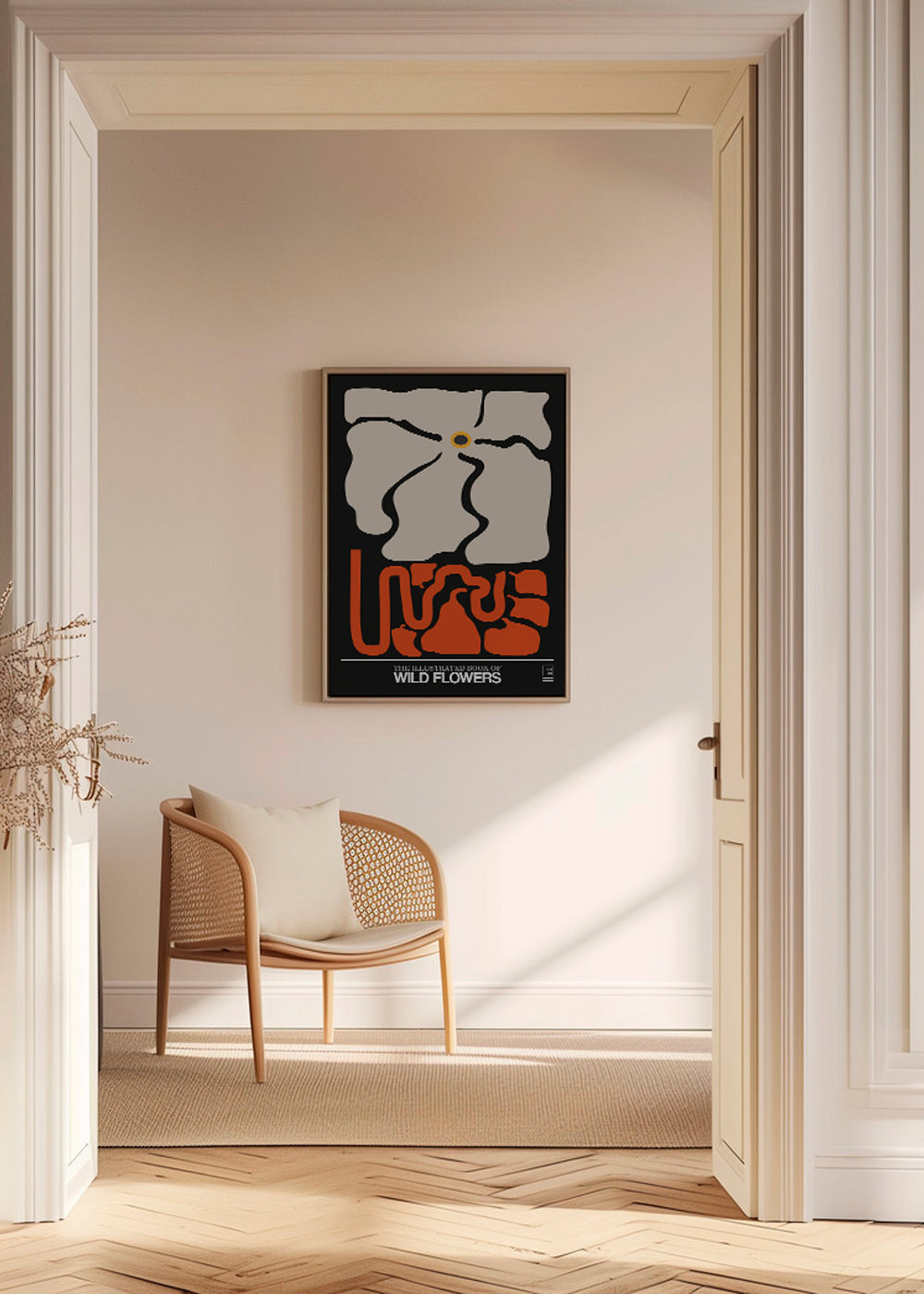 The Illustrated Book Of Wild Flowers Vol.1 Grey - Frances Collett