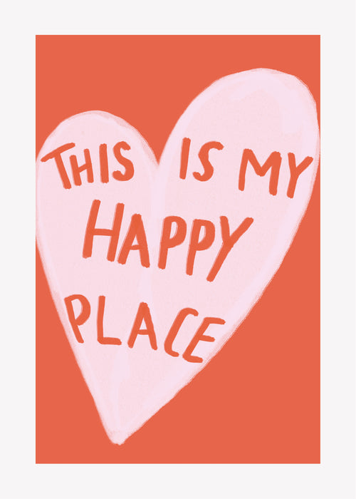 Happy Place - Unframed art print