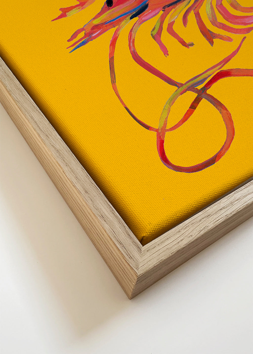 Prawn On Yellow - Alice Straker