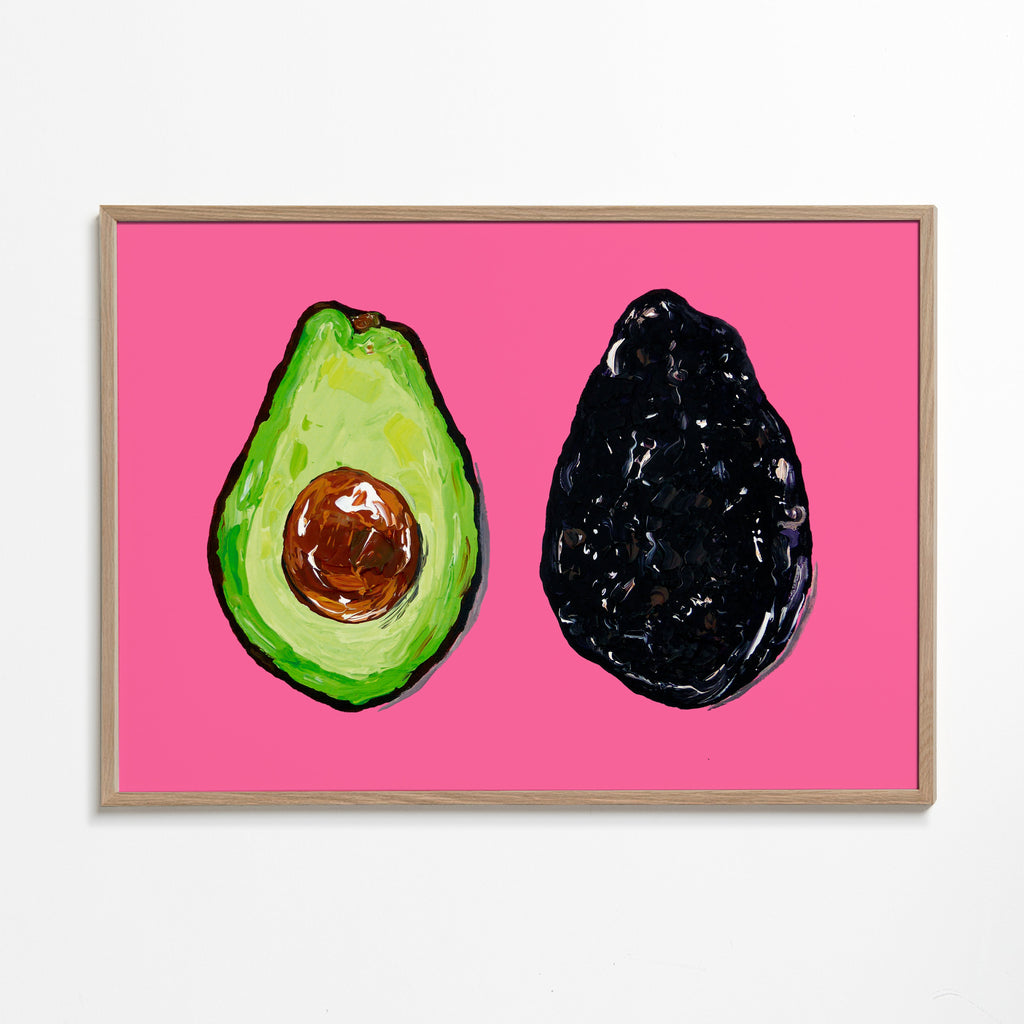 Avocado On Pink - Alice Straker