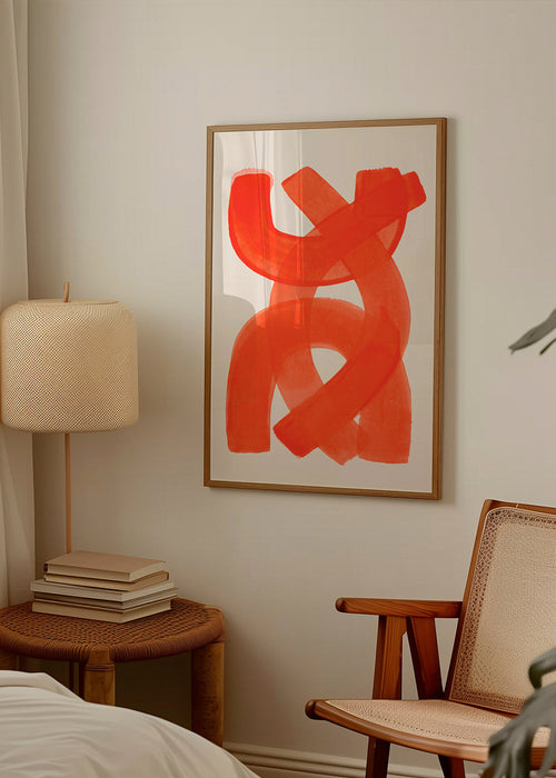Orange Strokes - Ejaaz Haniff