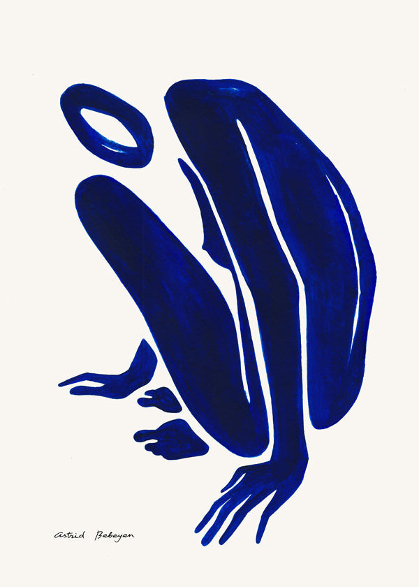 Blue Figure #4