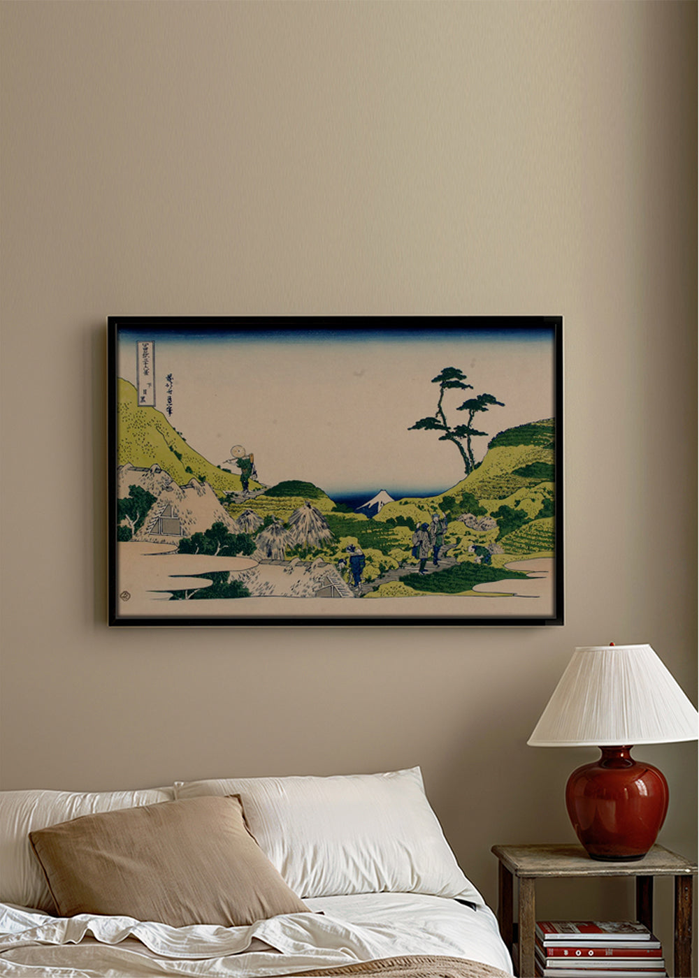 Shimomeguro - Katsushika Hokusai