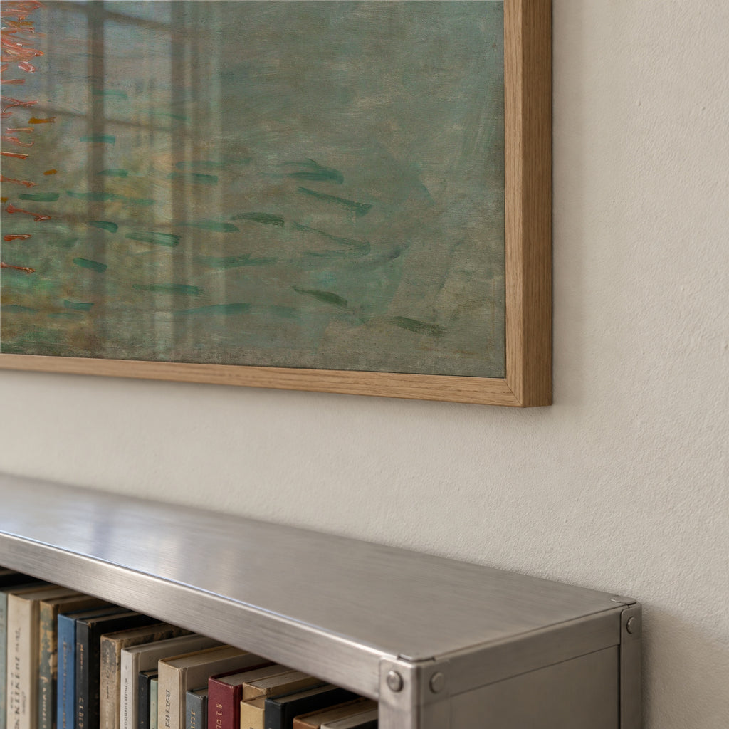 Impression, Sunrise - Claude Monet - Framed poster detail