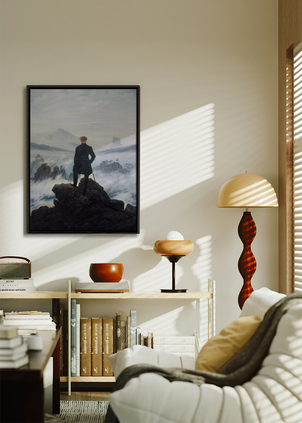 Wanderer Above the Sea of Fog - Caspar David Friedrich