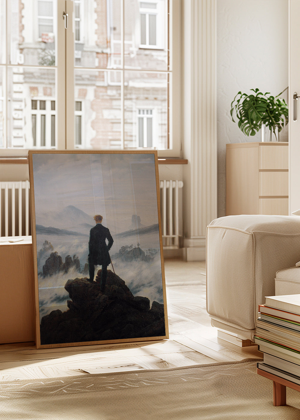 Wanderer Above the Sea of Fog - Caspar David Friedrich