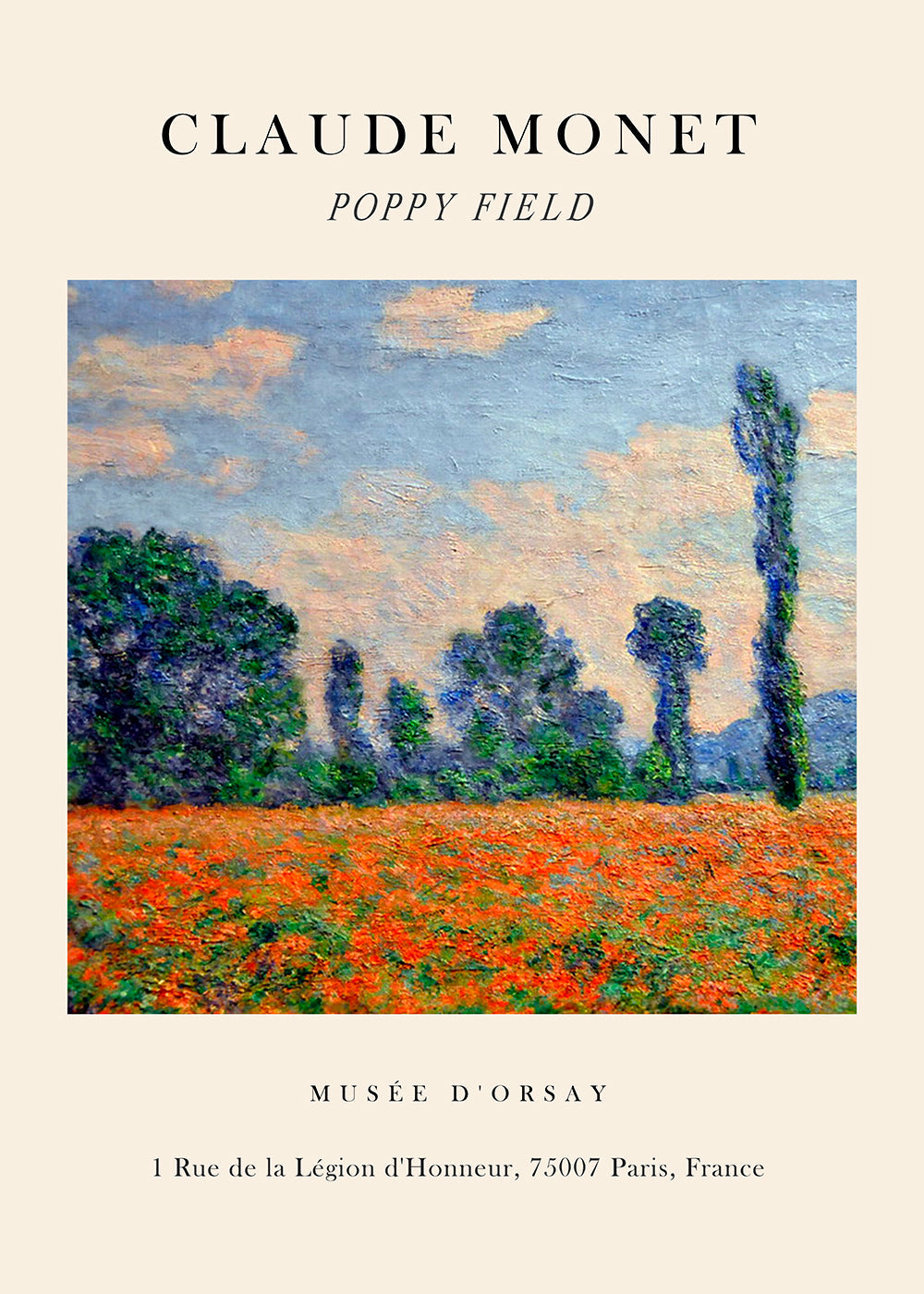 Mohnfield Exhibition - Claude Monet