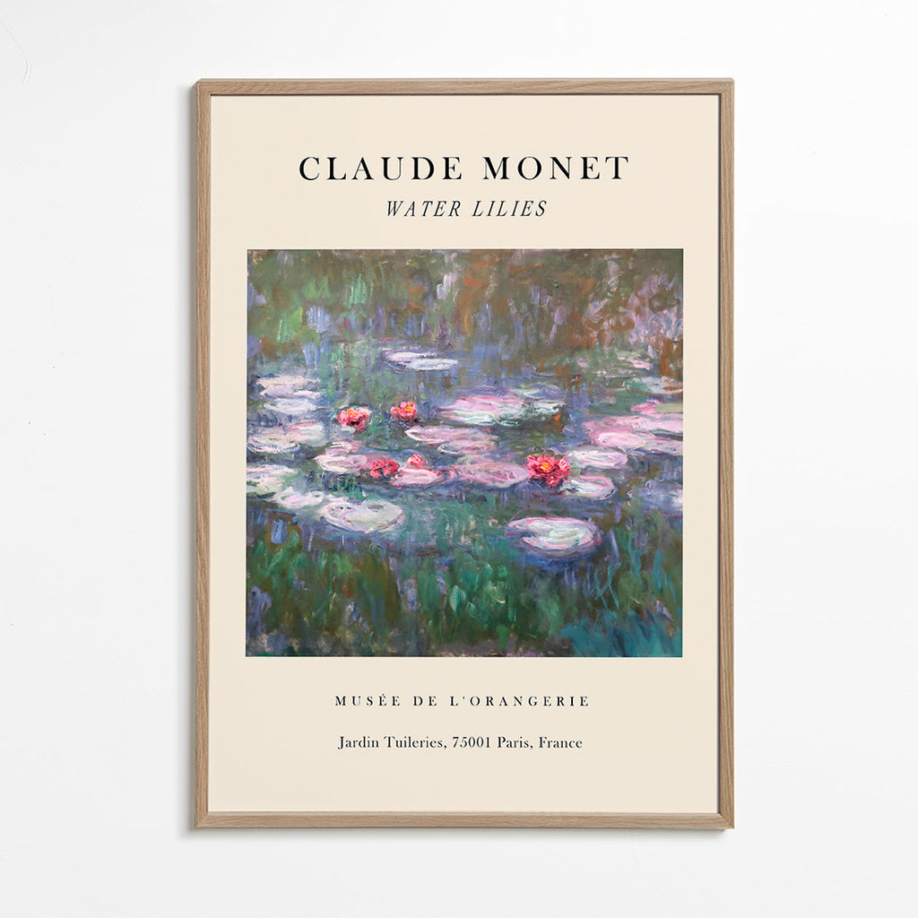 Water lilies Exhibition - Claude Monet