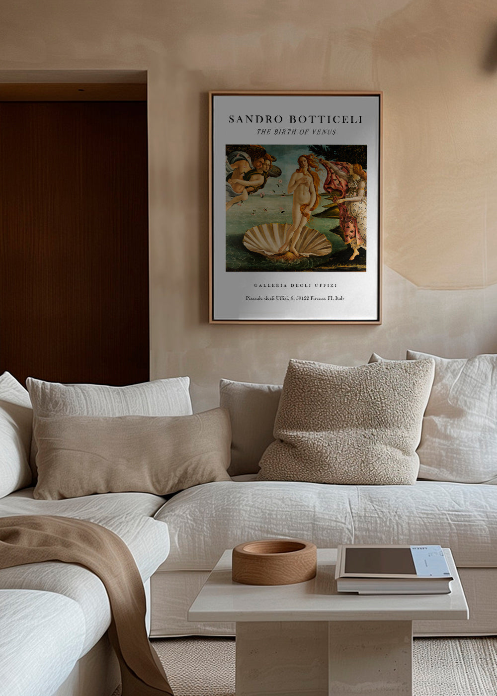La Nascita di Venere Exhibition White - Sandro Botticelli