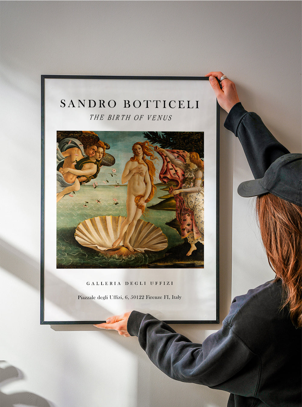 Classic Birth of Venus print by Botticelli | Wall art, framed