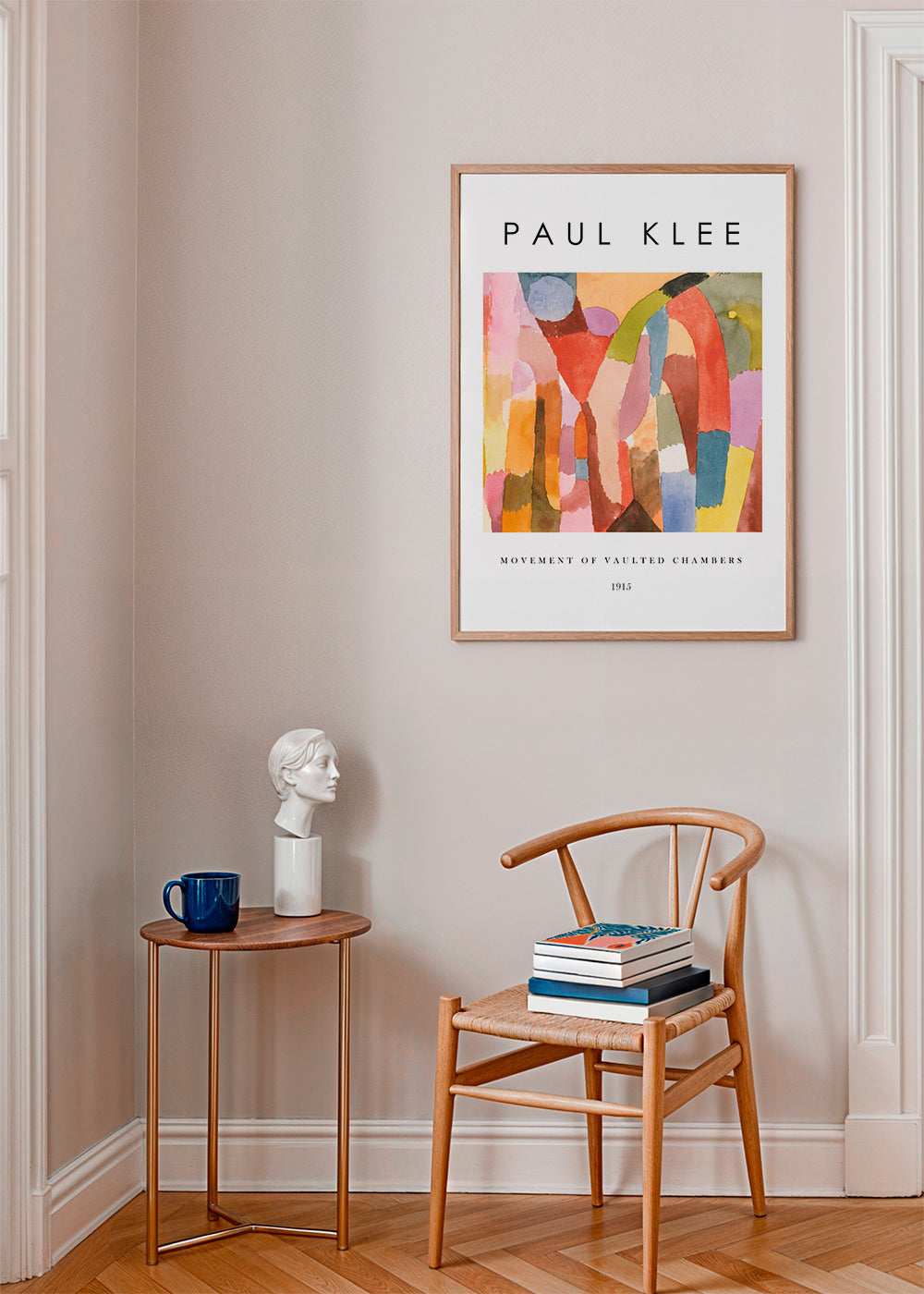 Movement of Vaulted Chambers Exhibition White - Paul Klee