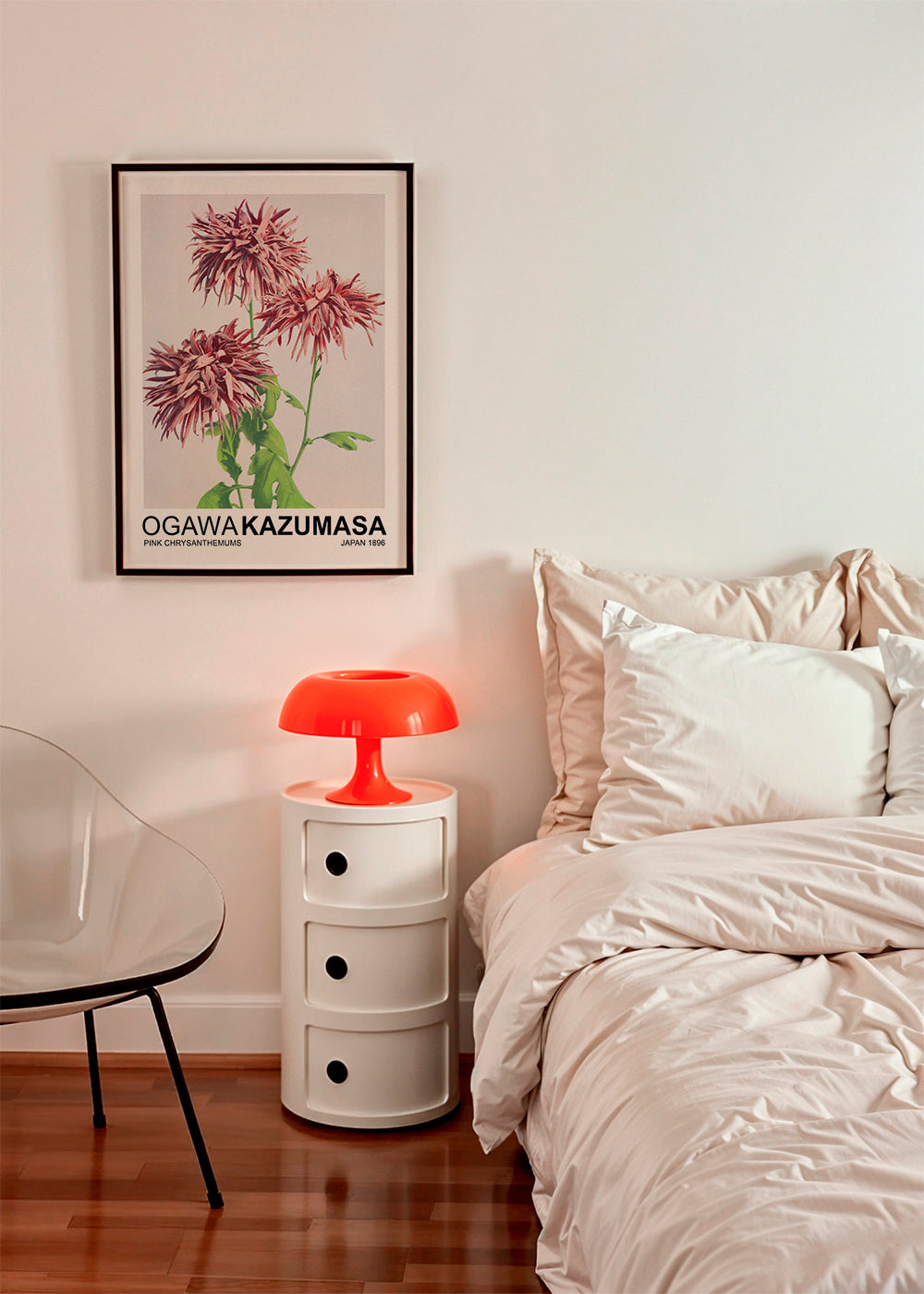 Pink Chrysanthemums (Special Edition) - Ogawa Kazumasa