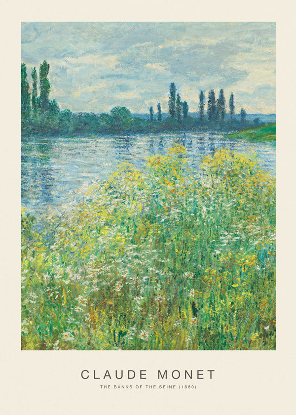 The Banks of the Seine (Special Edition) - Claude Monet