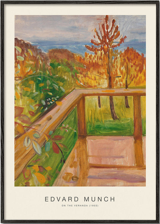 On the Veranda (Special Edition) - Edvard Munch