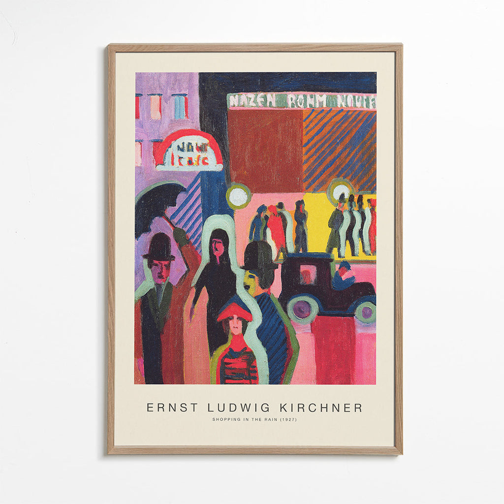 Shopping in the Rain (Special Edition) - Ernst Ludwig Kirchner