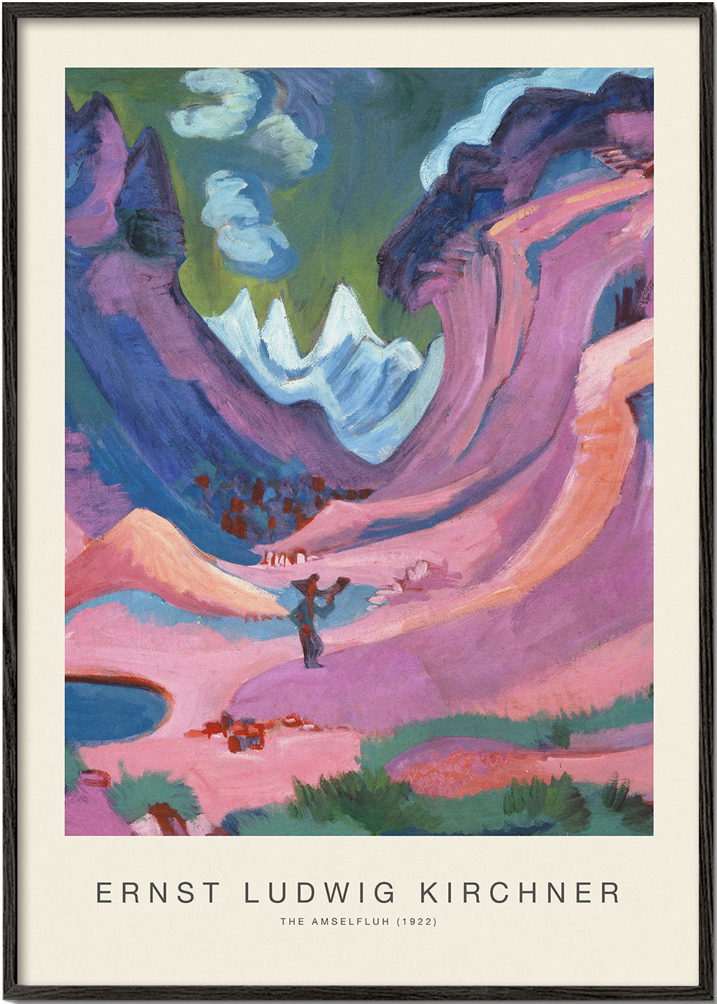 The Amselfluh (Special Edition) - Ernst Ludwig Kirchner