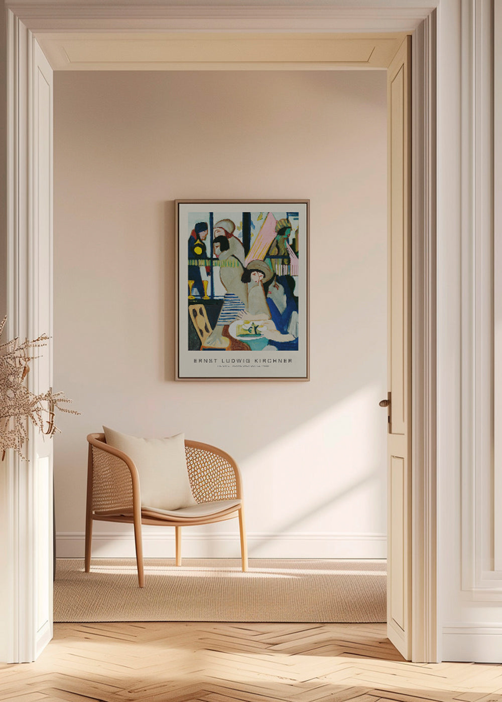 The Café, Talking over Coffee (Special Edition) - Ernst Ludwig Kirchner