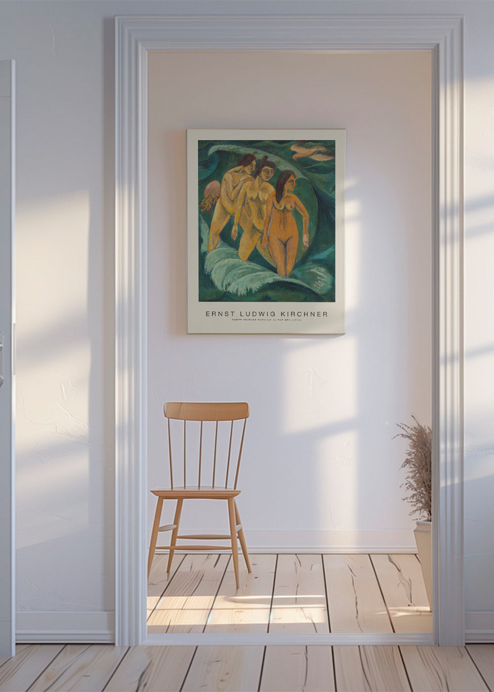 Three Friends Bathing in the Sea (Special Edition) - Ernst Ludwig Kirchner