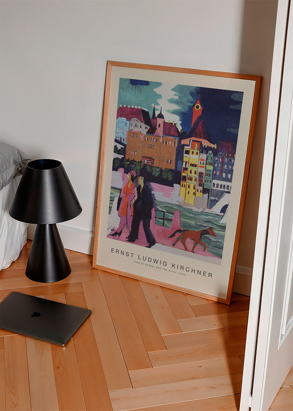 View of Basel & The Rhine (Special Edition)- Ernst Ludwig Kirchner