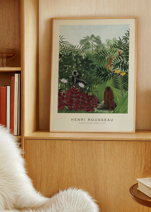 Monkeys in the Jungle (Special Edition) - Henri Rousseau