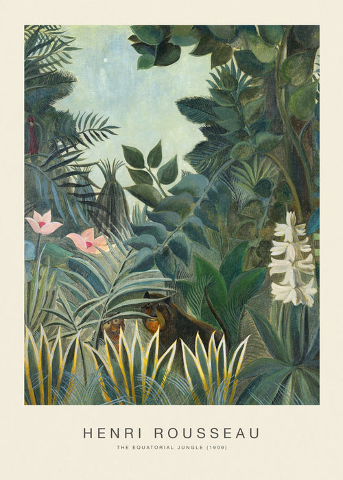 The Equatorial Jungle (Special Edition) - Henri Rousseau - Unframed art print