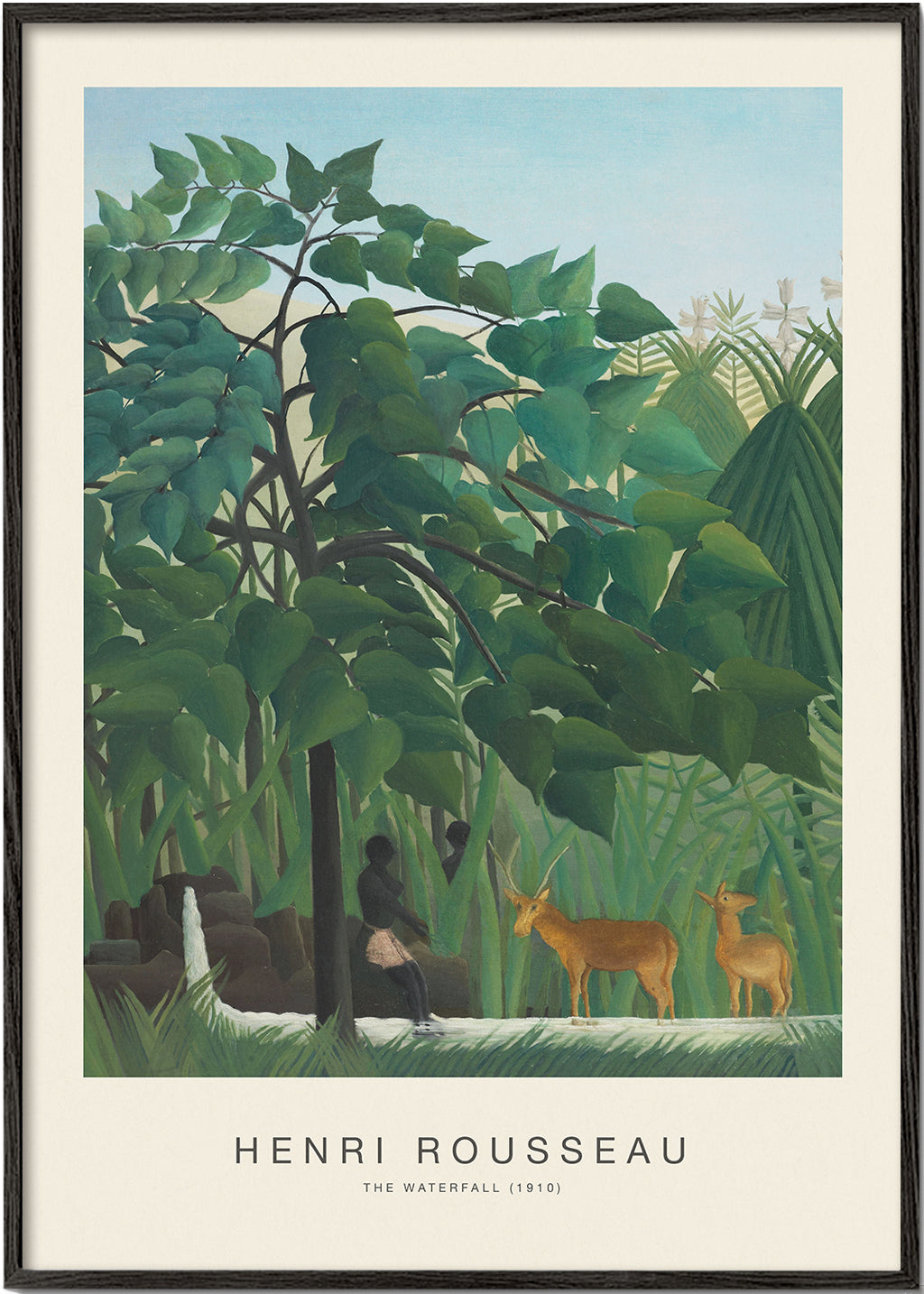 The Waterfall (Special Edition) - Henri Rousseau