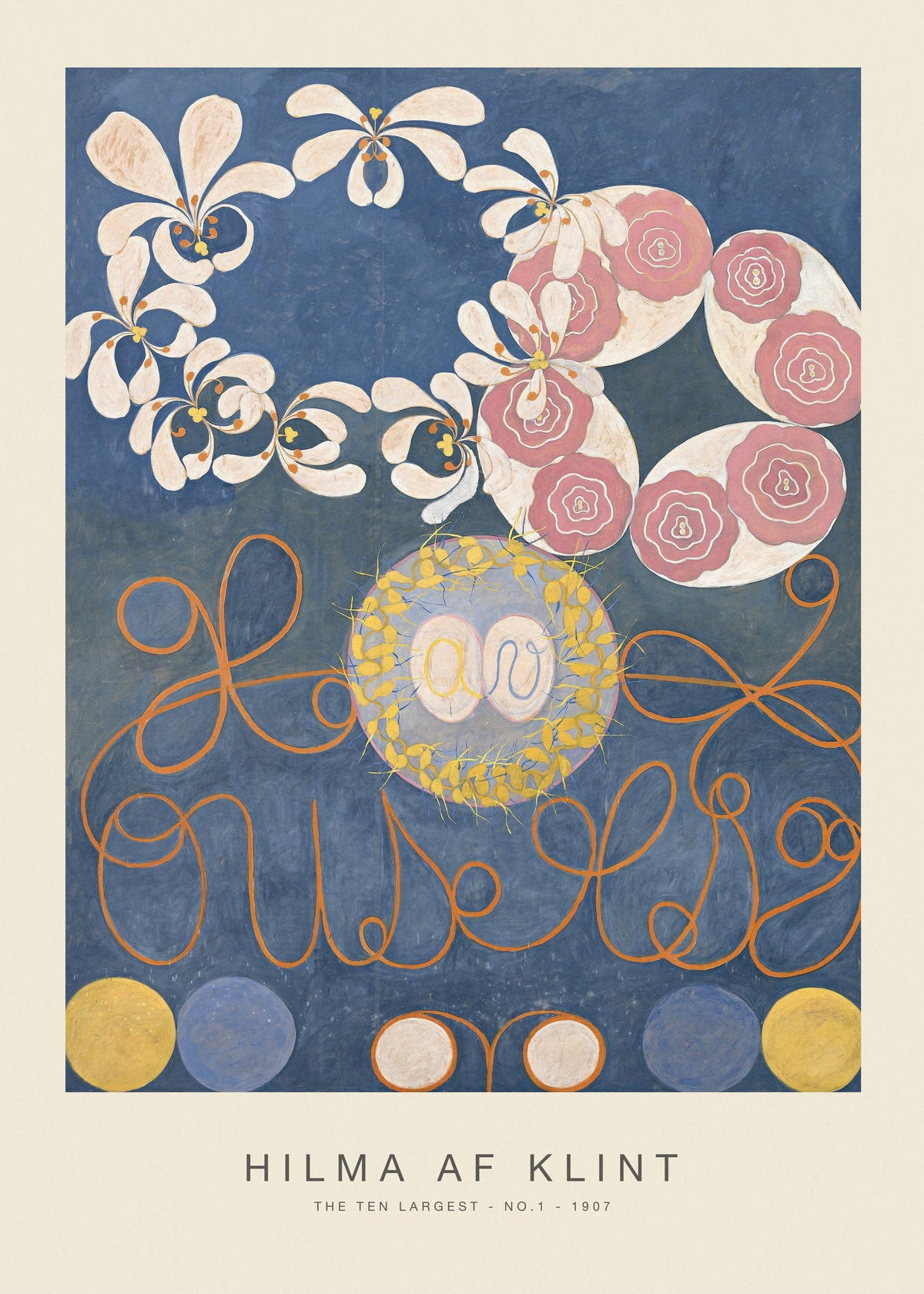 The Ten Largest, No.1 (Special Edition) - Hilma af Klint - Unframed art print