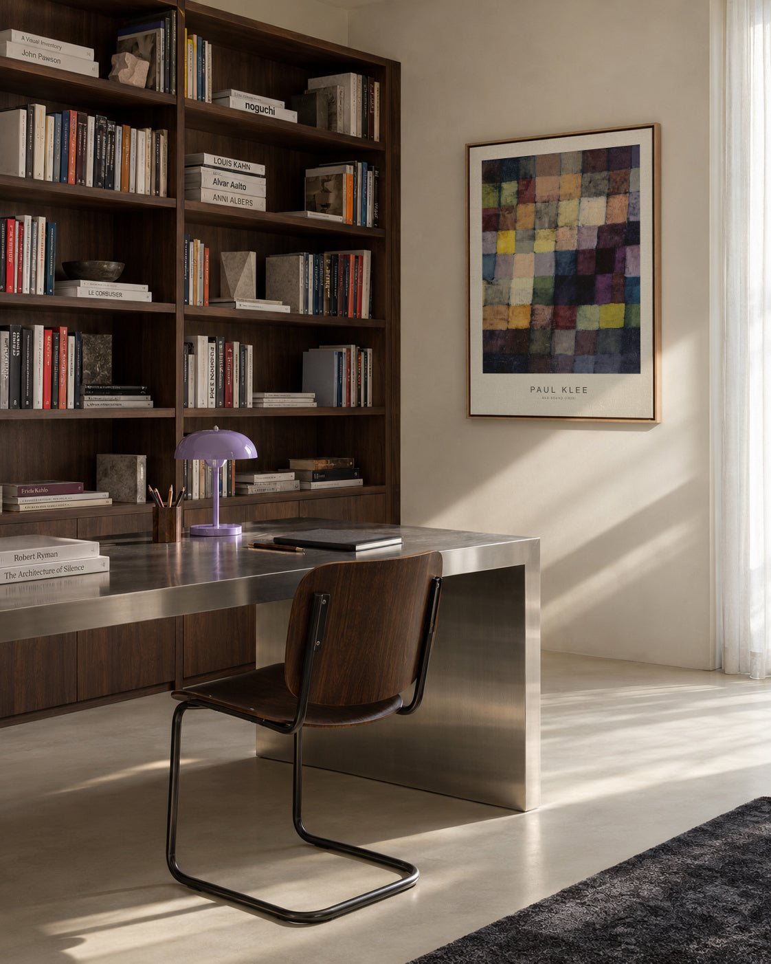 Old Sound (Special Edition) - Paul Klee - Framed canvas in an interior