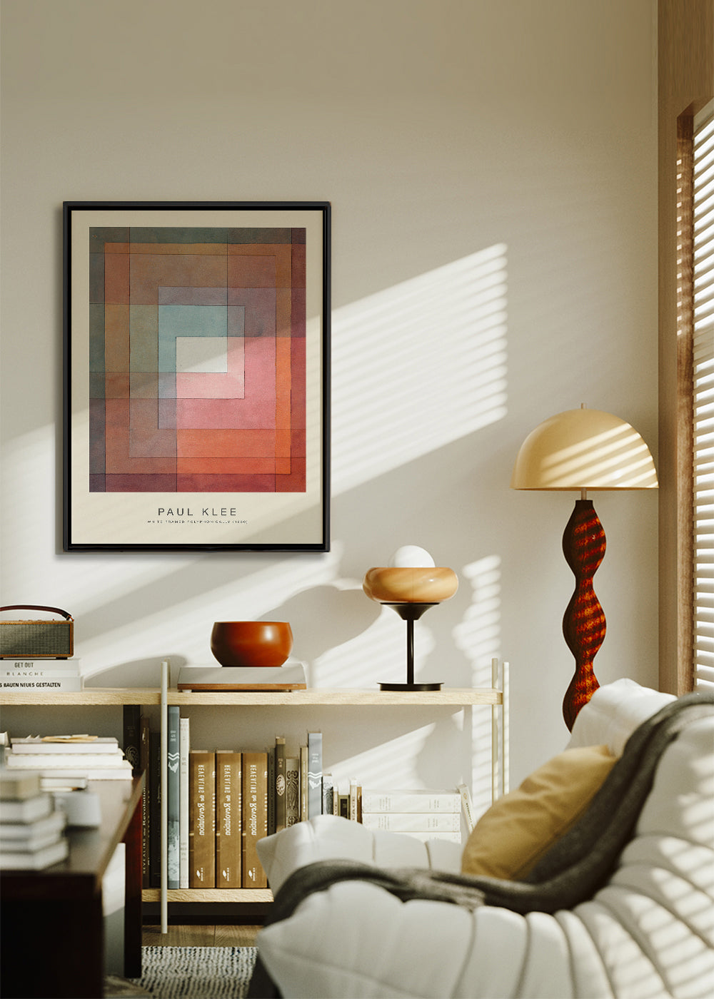 White Framed Polyphonically (Special Edition) - Paul Klee