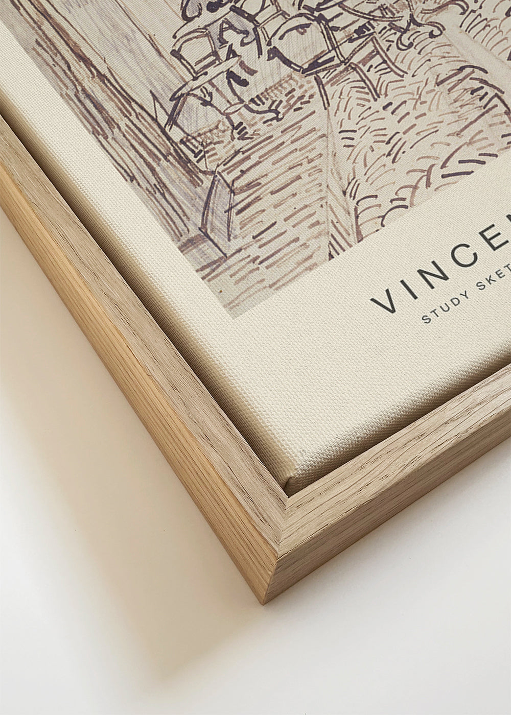 Study Sketch for Café Terrace at Night (Special Edition) - Vincent van Gogh