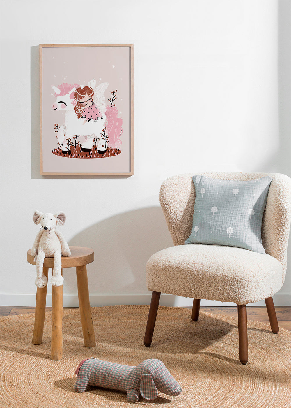 The unicorn and the Fairy