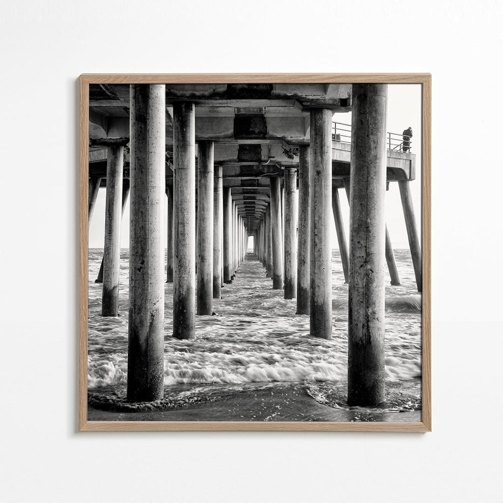 Black California - Underneath Huntington Beach Pier II