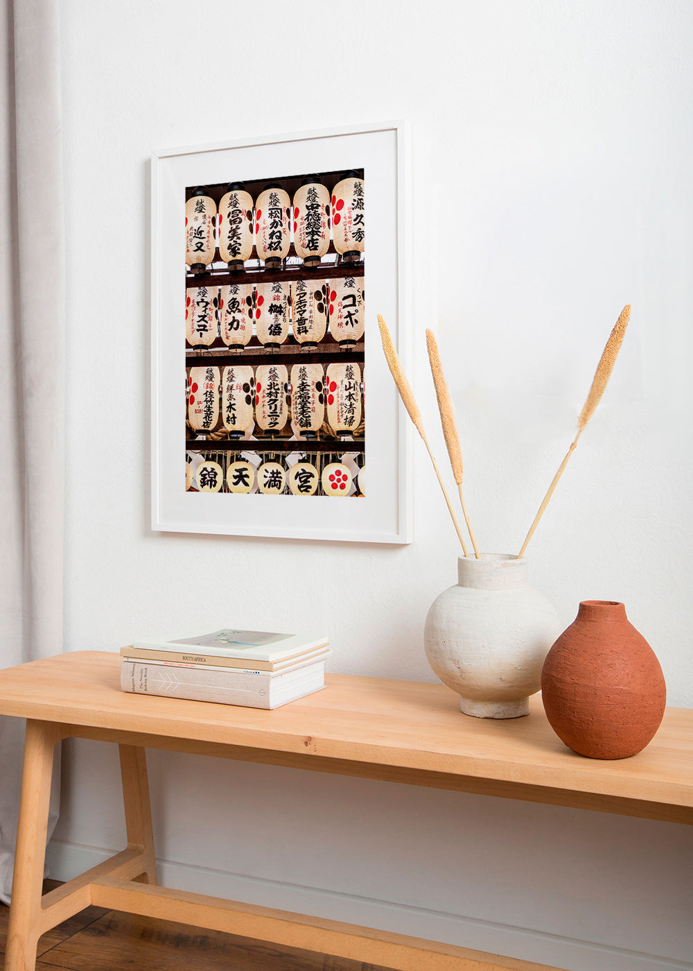 Photograph of Japanese lanterns grid – Product2