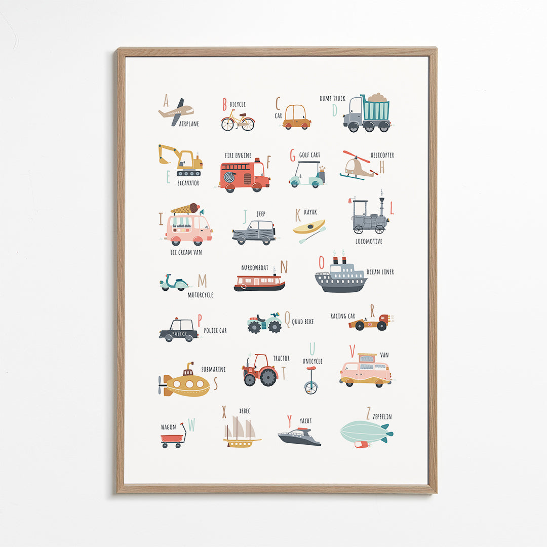 Alphabet transports (English)