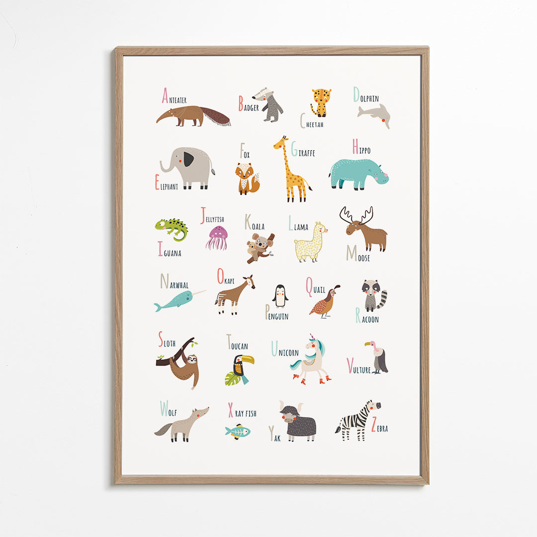 Alphabet Animals (English)
