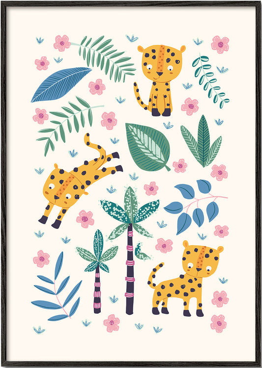 Cheetahs kids print