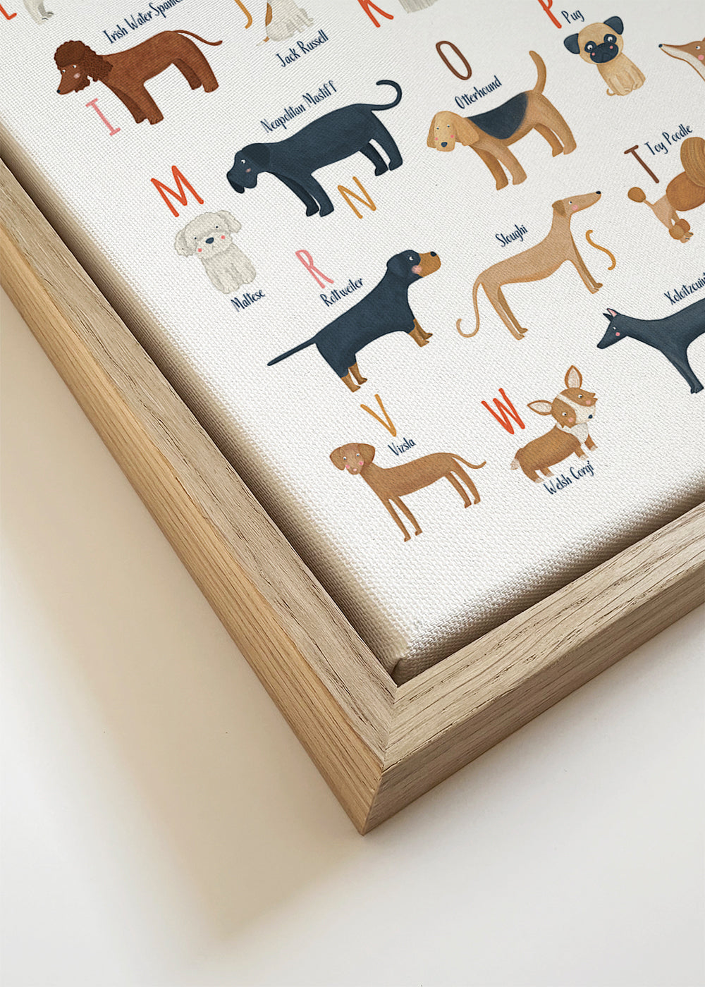 Abecedario con perros