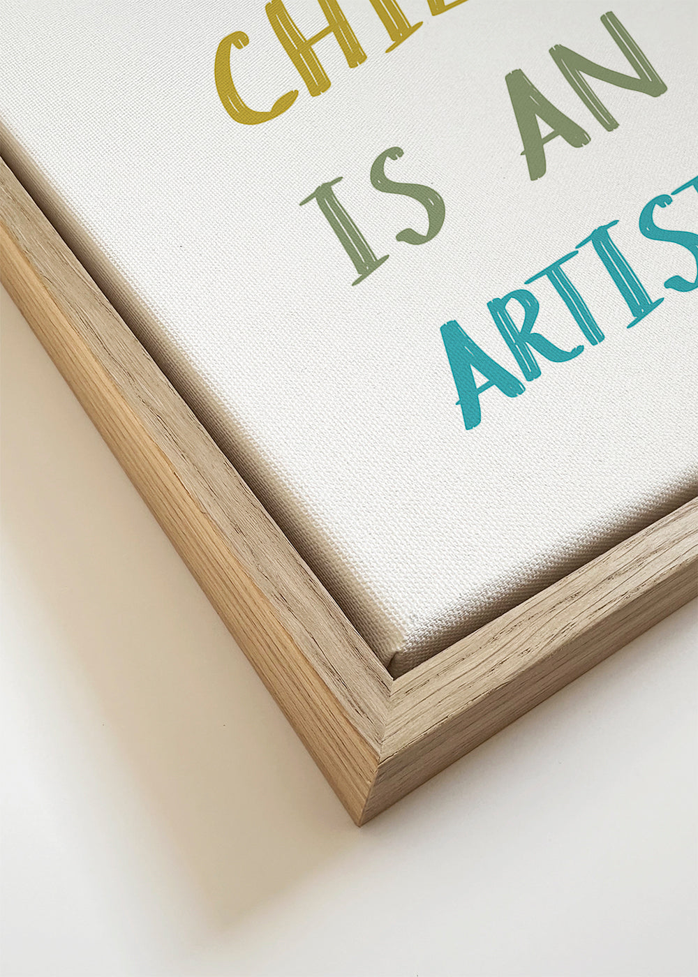 Every child is an artist Quote