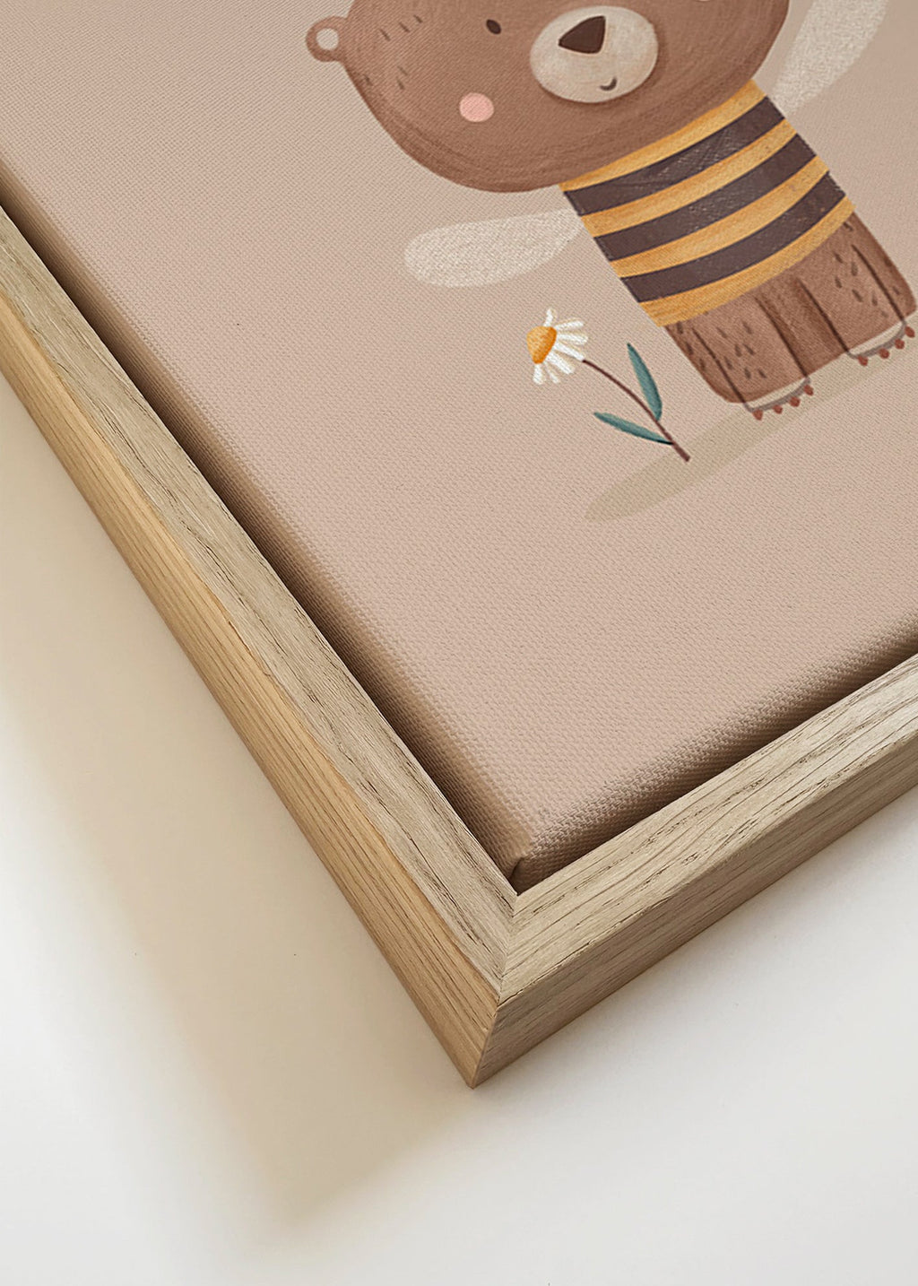 Children's print bear dressed as queen bee