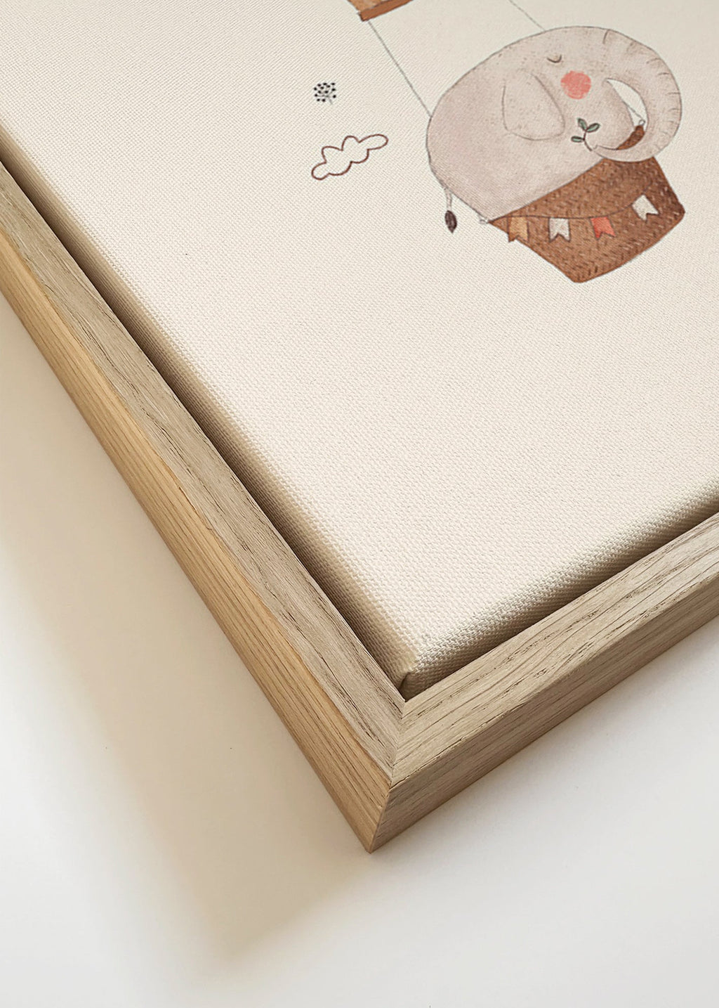 Children's elephant balloon print
