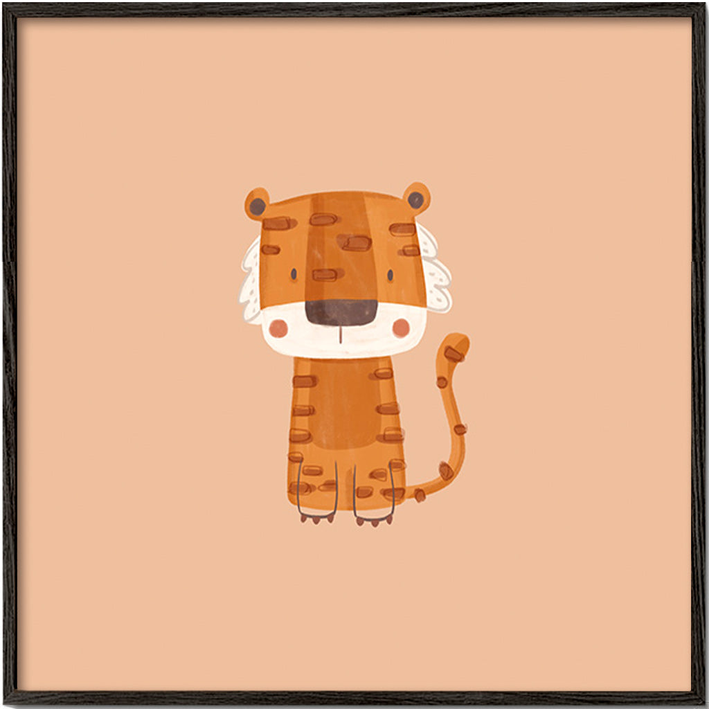 Tiger illustration for kids