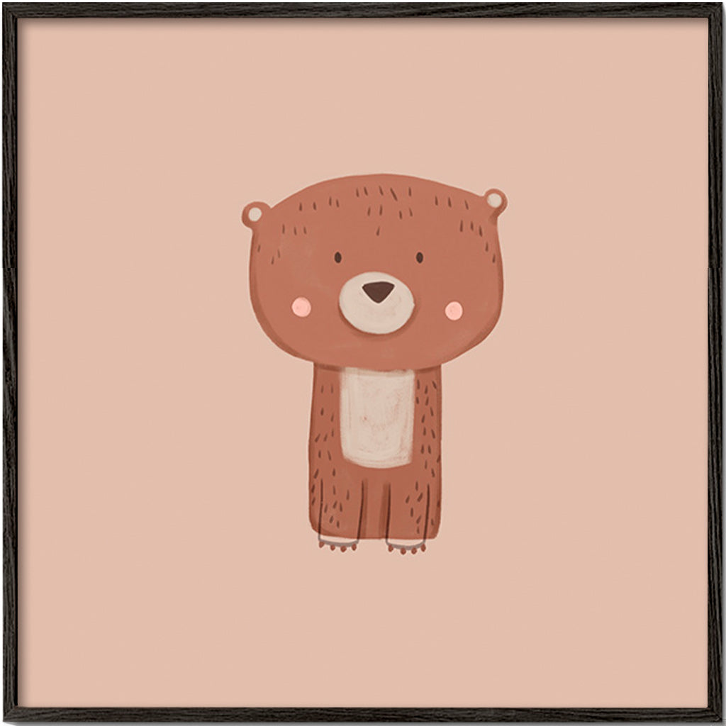 Illustrated bear print