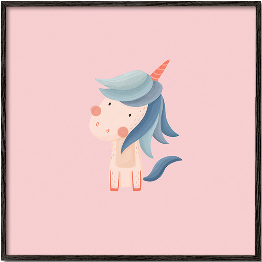 Kids print: cute unicorn