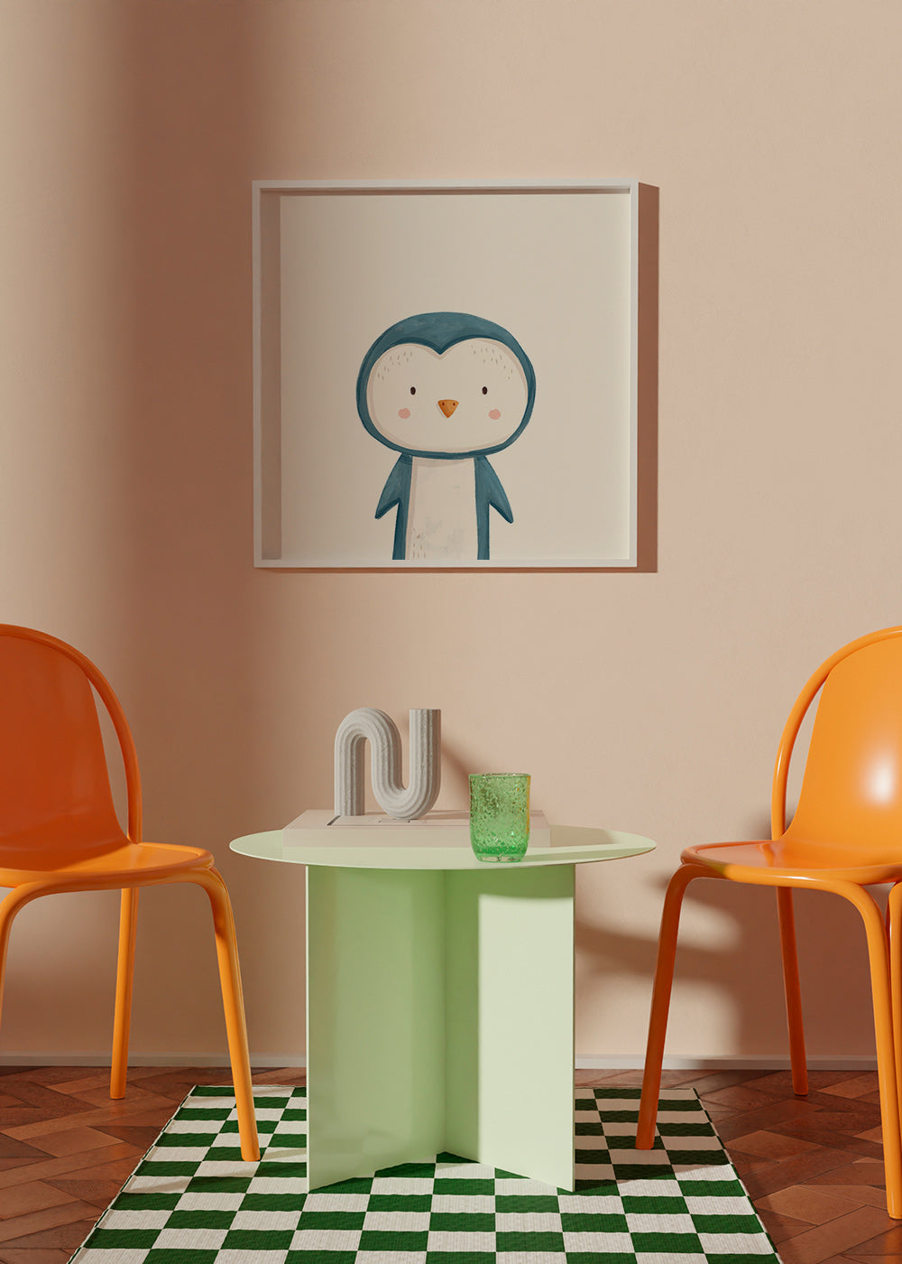 Penguin illustration artwork