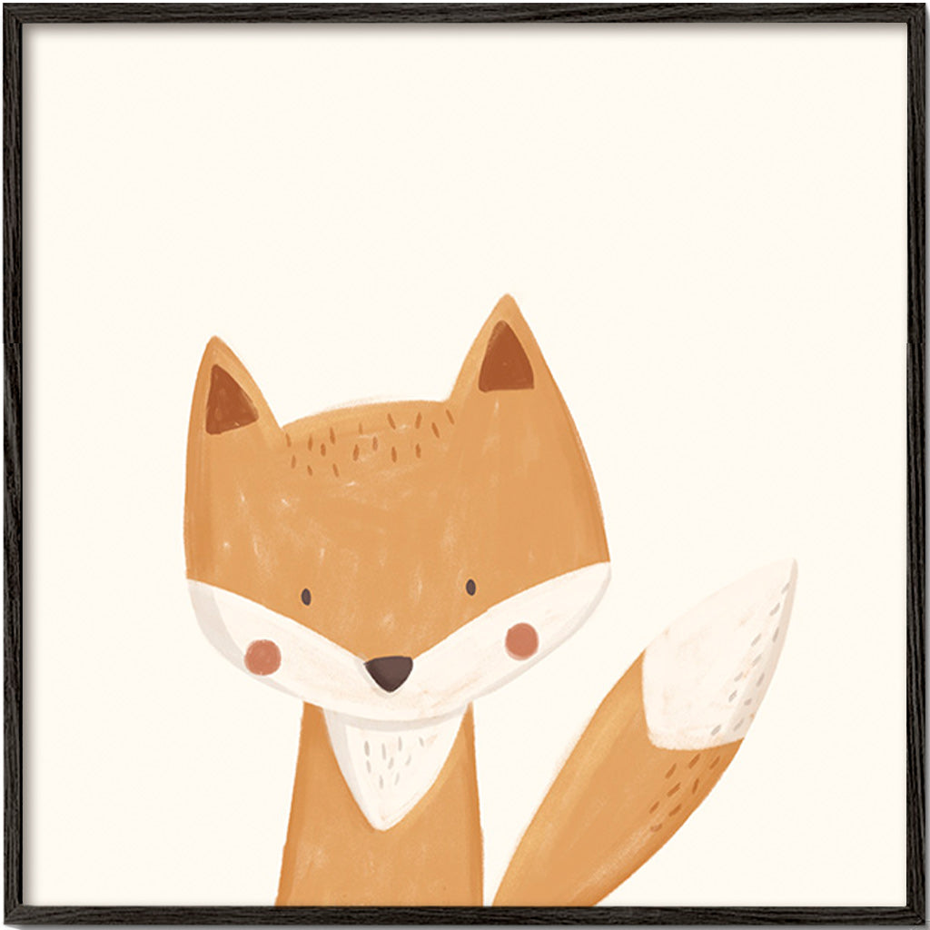 Cute fox illustration
