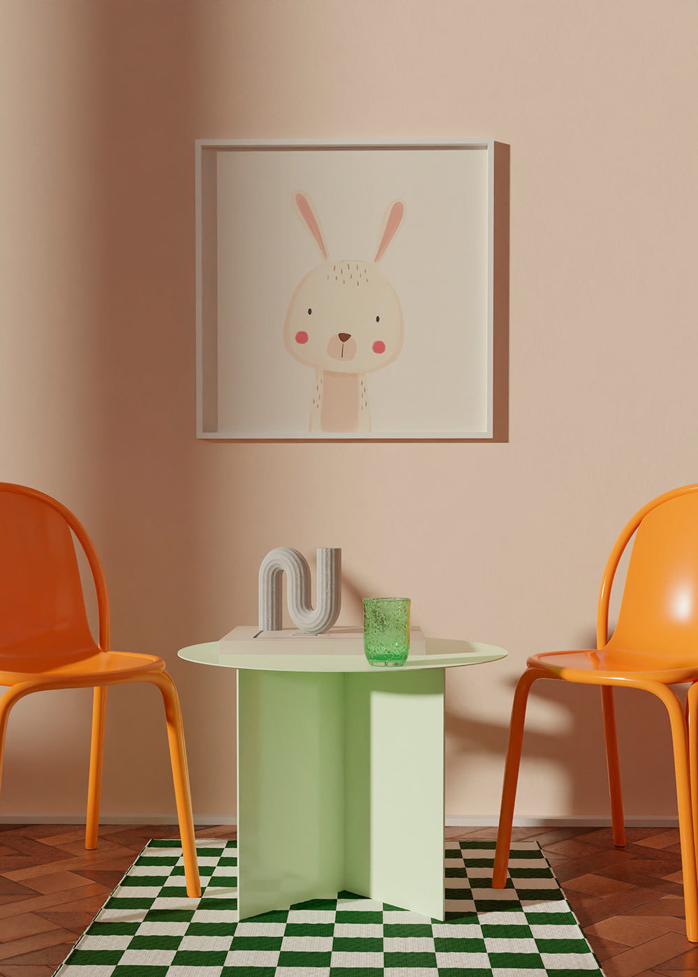 Lámina infantil con conejo tierno – Product1