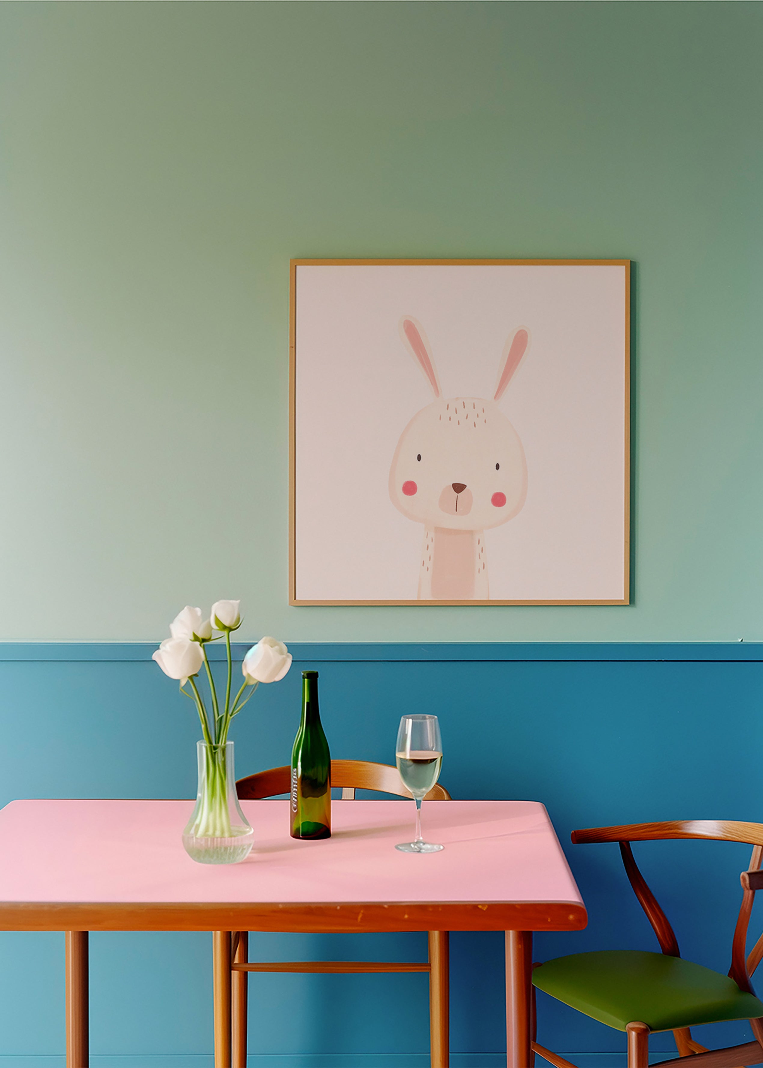 Lámina infantil con conejo tierno – Product3