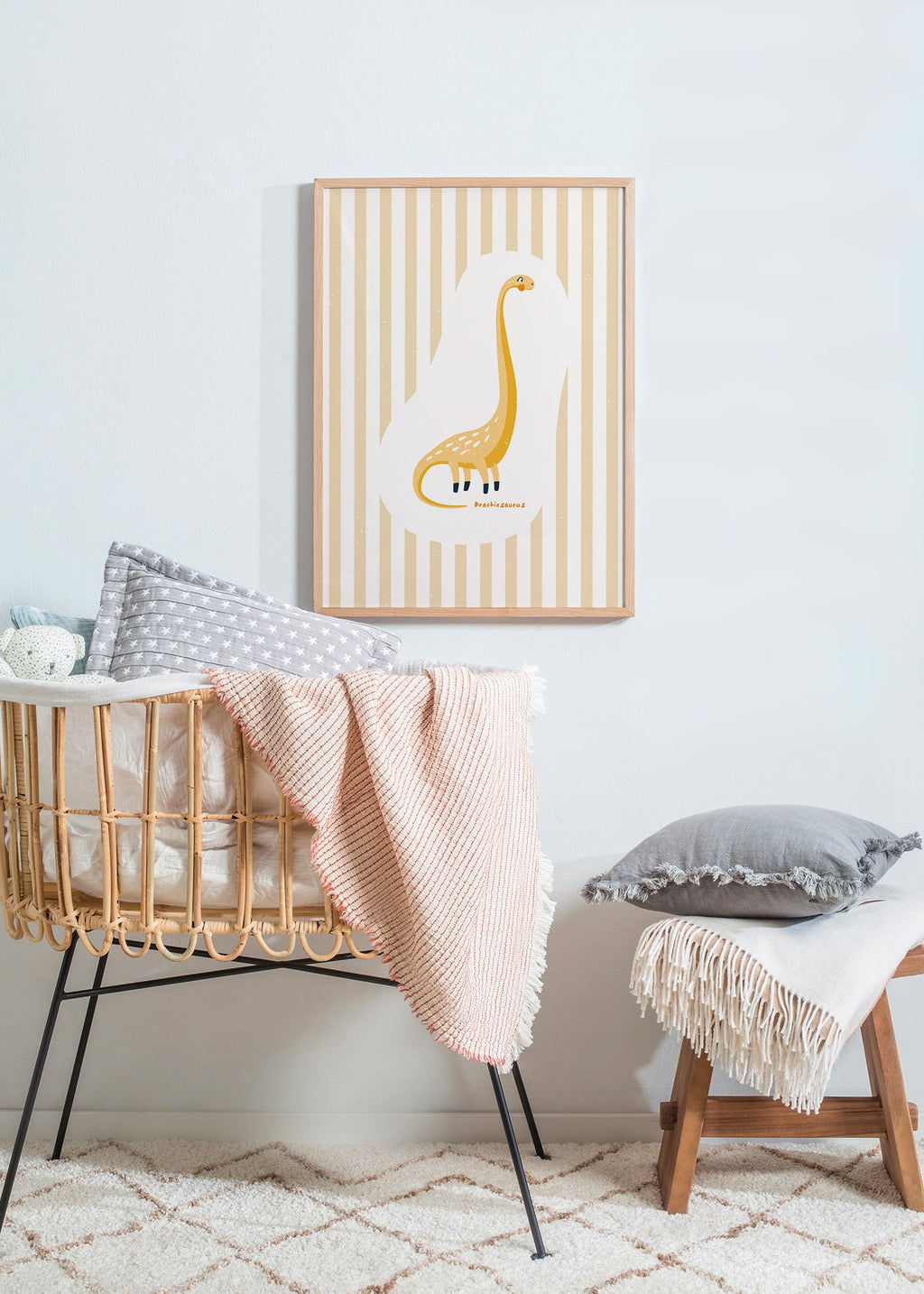 Kids print Dino Brachiosaurus