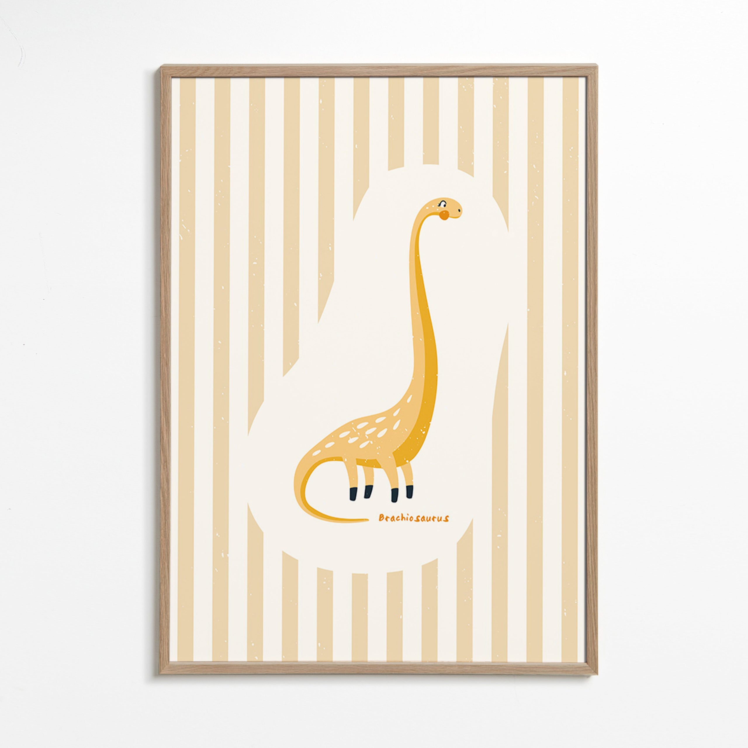 Kids print Dino Brachiosaurus